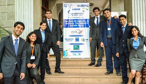 Students at the XLRI Synergy 2014 event