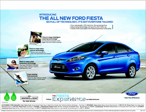 New ford fiesta advertisement #2